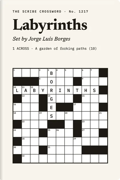Crossword cover theme